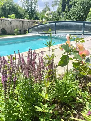 Piscine de l'établissement La parenthèse bucolique Gîte ou située à proximité