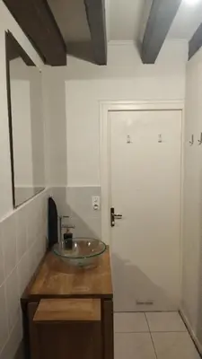 Salle de bains dans l'établissement Appartement dans le centre historique