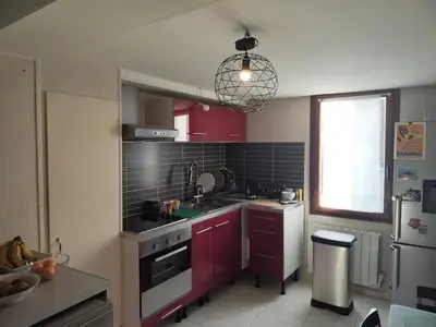 Cuisine ou kitchenette dans l'établissement Appartement dans le centre historique