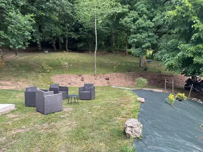 Jardin de l'établissement Maison des tilleuls