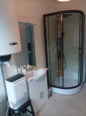 Salle de bains dans l'établissement O'Couvent - Appartement 251 - 3 chambres - 81 m2 - Cinquième étage