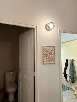 Salle de bains dans l'établissement Appartement 6 personnes Paray-le-monial