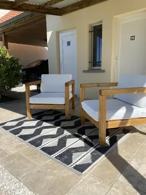 Coin salon dans l'établissement Maison Theraholis