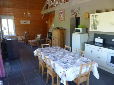 Cuisine ou kitchenette dans l'établissement L'Escapade du Hérisson