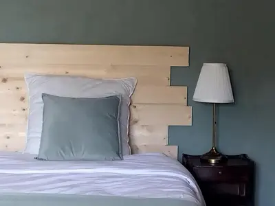 Un ou plusieurs lits dans un hébergement de l'établissement Les Chambres du 11 - Chambres et Table d'hôtes