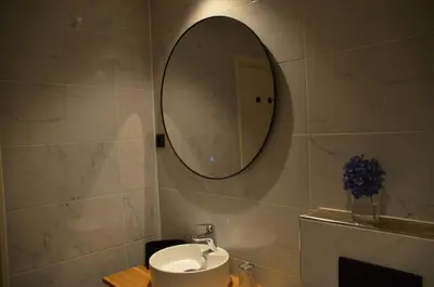 Salle de bains dans l'établissement Chateau de Salorges - Farmgite