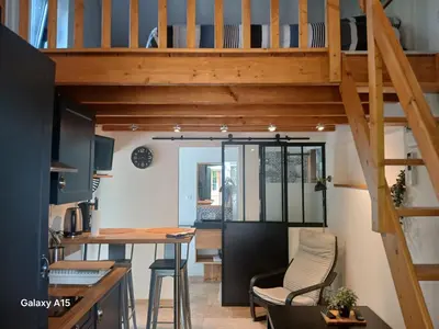 Plan de l'établissement Maisonnette centre ville avec patio