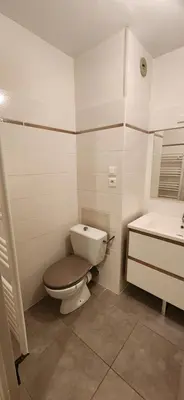 Salle de bains dans l'établissement Appartement Duplex