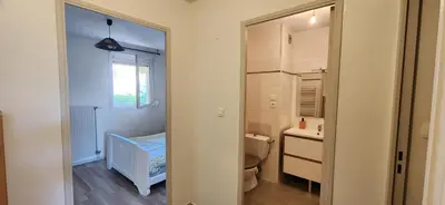 Salle de bains dans l'établissement Appartement Duplex