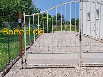 Plan de l'établissement Appartement calme avec jardin