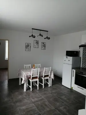 Cuisine ou kitchenette dans l'établissement Gîte des Paters 4 personnes