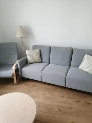 Coin salon dans l'établissement Gîte des Paters 4 personnes