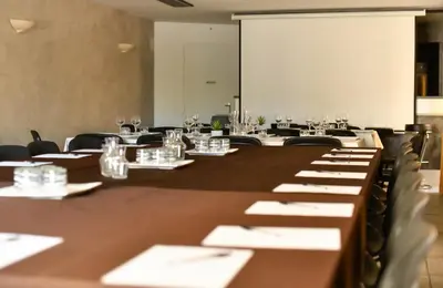 Espace de conférence ou salle de réunion dans l'établissement Le Lieu