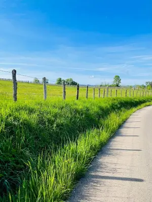Paysage naturel près de la maison de vacances