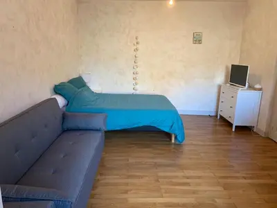 Un ou plusieurs lits dans un hébergement de l'établissement Logement au coeur de la ville