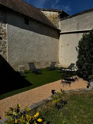Jardin de l'établissement Au pré des pierres