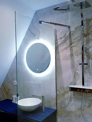 Salle de bains dans l'établissement Lemullier de Bressey - Hôtel particulier au coeur de Dijon