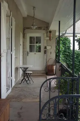 Balcon ou terrasse dans l'établissement B&B Au Pain Quotidien
