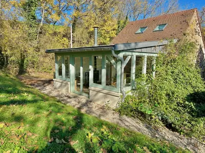 Jardin de l'établissement Clos de Fougères - La Grange 4-5 personnes