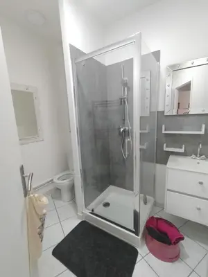 Salle de bains dans l'établissement Appartement au cœur du centre ville 2 couchages