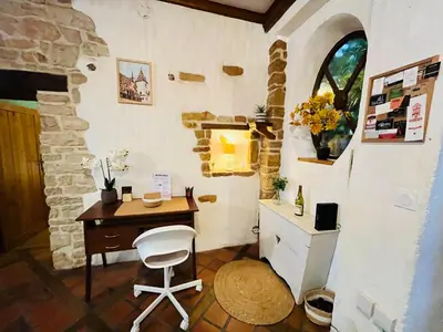 Cuisine ou kitchenette dans l'établissement Le Clos du Chaignot - Homillesime