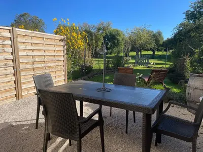 Jardin de l'établissement Maison De L'Etang