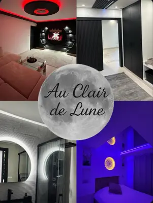 Plan de l'établissement Au Clair de Lune Luxury and modernity