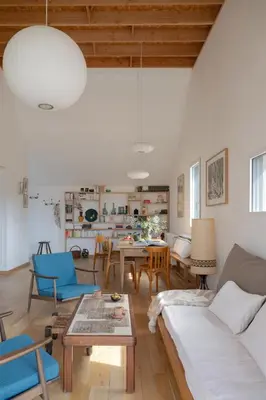Coin salon dans l'établissement Le Petit Civry