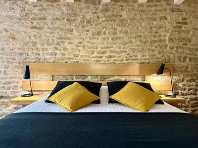 Un ou plusieurs lits dans un hébergement de l'établissement Clos de Fougères - Cocon