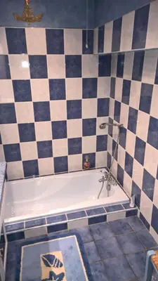 Salle de bains dans l'établissement Gîte le Lynx