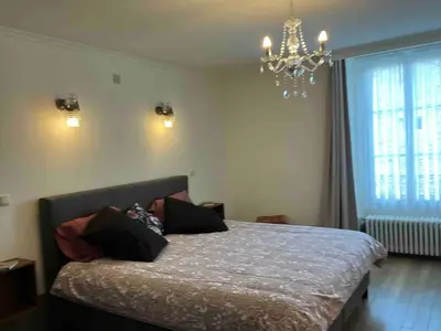 Un ou plusieurs lits dans un hébergement de l'établissement Maison Michaut