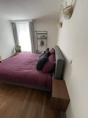 Un ou plusieurs lits dans un hébergement de l'établissement Maison Michaut