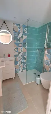 Salle de bains dans l'établissement Studio Nature