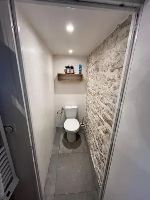 Salle de bains dans l'établissement Moutarde & Elégance de Dijon