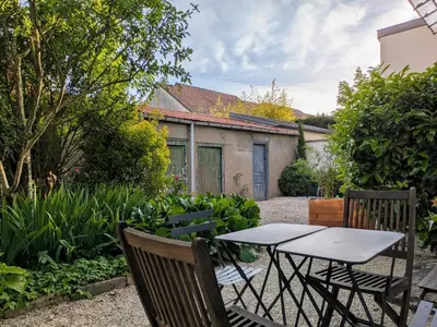 Jardin de l'établissement L'orée du Parc