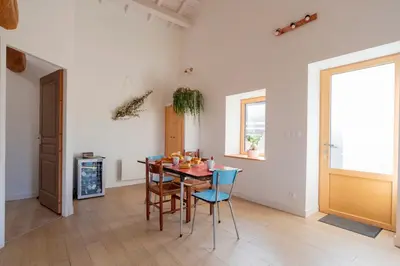 Cuisine ou kitchenette dans l'établissement Nature and vue imprenable