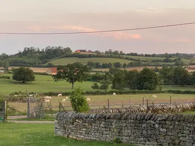Paysage naturel près de la maison de vacances