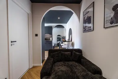 Coin salon dans l'établissement Saga - Cinema Room
