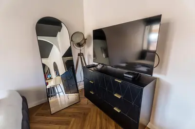 Coin salon dans l'établissement Saga - Cinema Room