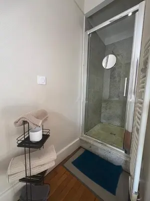 Salle de bains dans l'établissement Suite studio Darcy