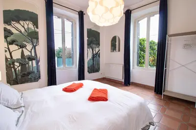 Un ou plusieurs lits dans un hébergement de l'établissement Villa Alexandre III