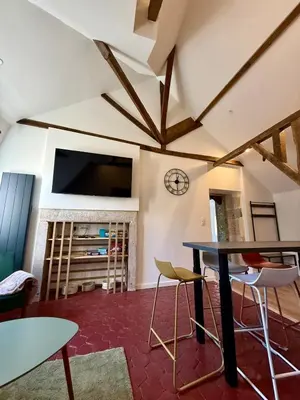 Télévision ou salle de divertissement dans l'établissement Perfect pied-à-terre in Dijon