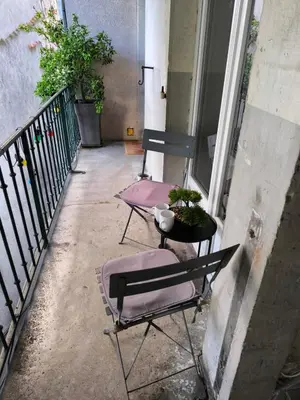 Balcon ou terrasse dans l'établissement L'oranger