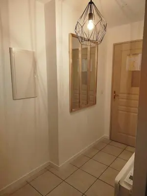 Salle de bains dans l'établissement Chez Louis