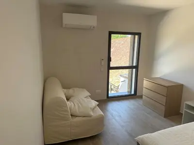 Coin salon dans l'établissement Appartement indépendant jusqu'à 10 personnes