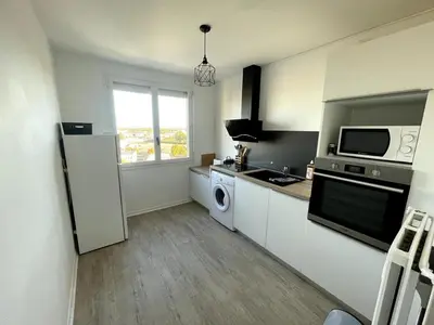 Cuisine ou kitchenette dans l'établissement Leo Lagrange