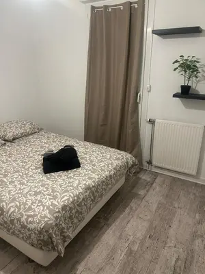 Un ou plusieurs lits dans un hébergement de l'établissement Appartement Toison d'Or