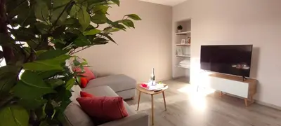 Télévision ou salle de divertissement dans l'établissement L'appart 1807 - Spacieux et calme - Parking
