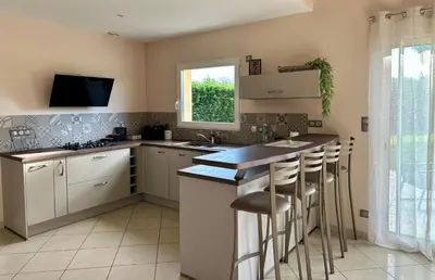 Cuisine ou kitchenette dans l'établissement La Dolce Casa en M