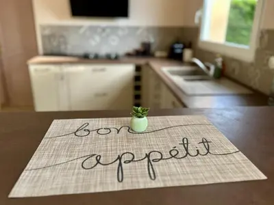 Cuisine ou kitchenette dans l'établissement La Dolce Casa en M